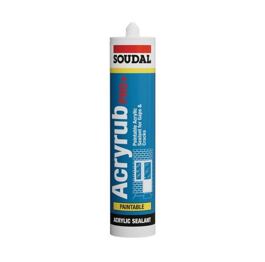 Shop Acryrub PRO+ Acrylic Sealant for Crack Filling - Soudal India