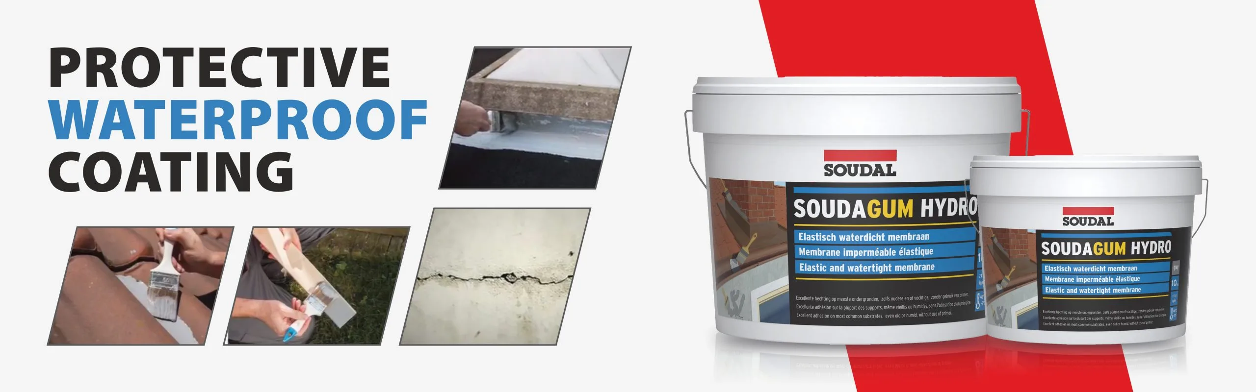 Soudal Soudagum Hydro Waterproof Coating Solution